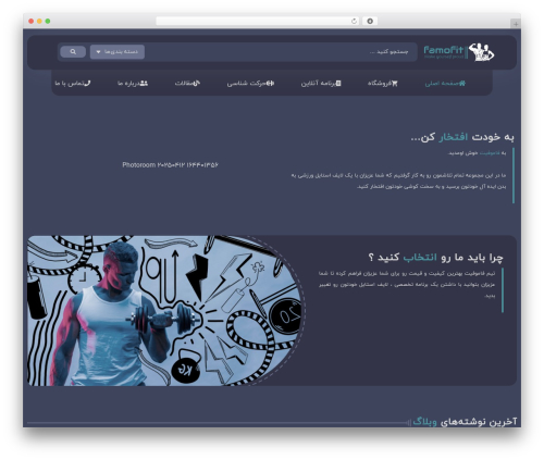 Abzarwp pars player WordPress plugin - famofit.com