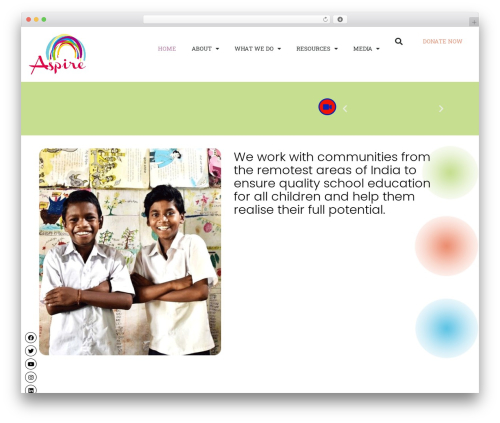 Theme WordPress Asting - aspire-india.org