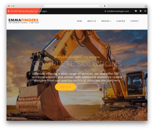 Theme WordPress Conbix - emmafingers.com