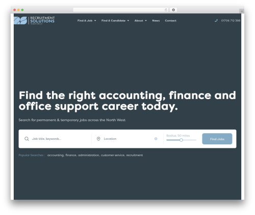WordPress theme Superio - rsnwltd.com