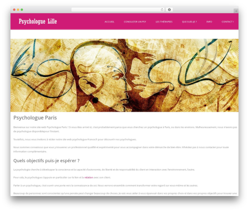 WordPress theme Cumulo - lille-psychologue.fr