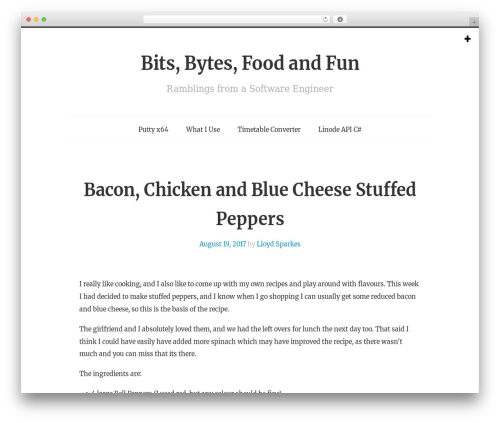 WordPress theme tdSimple - lloydsparkes.co.uk