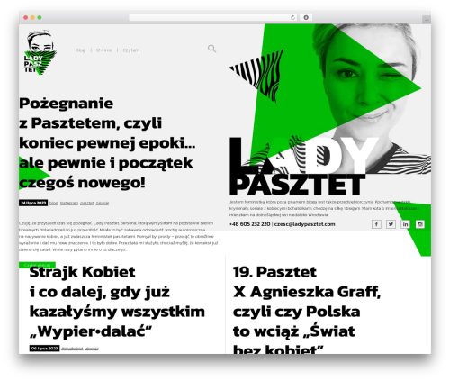 wp_theme WordPress theme design - ladypasztet.com