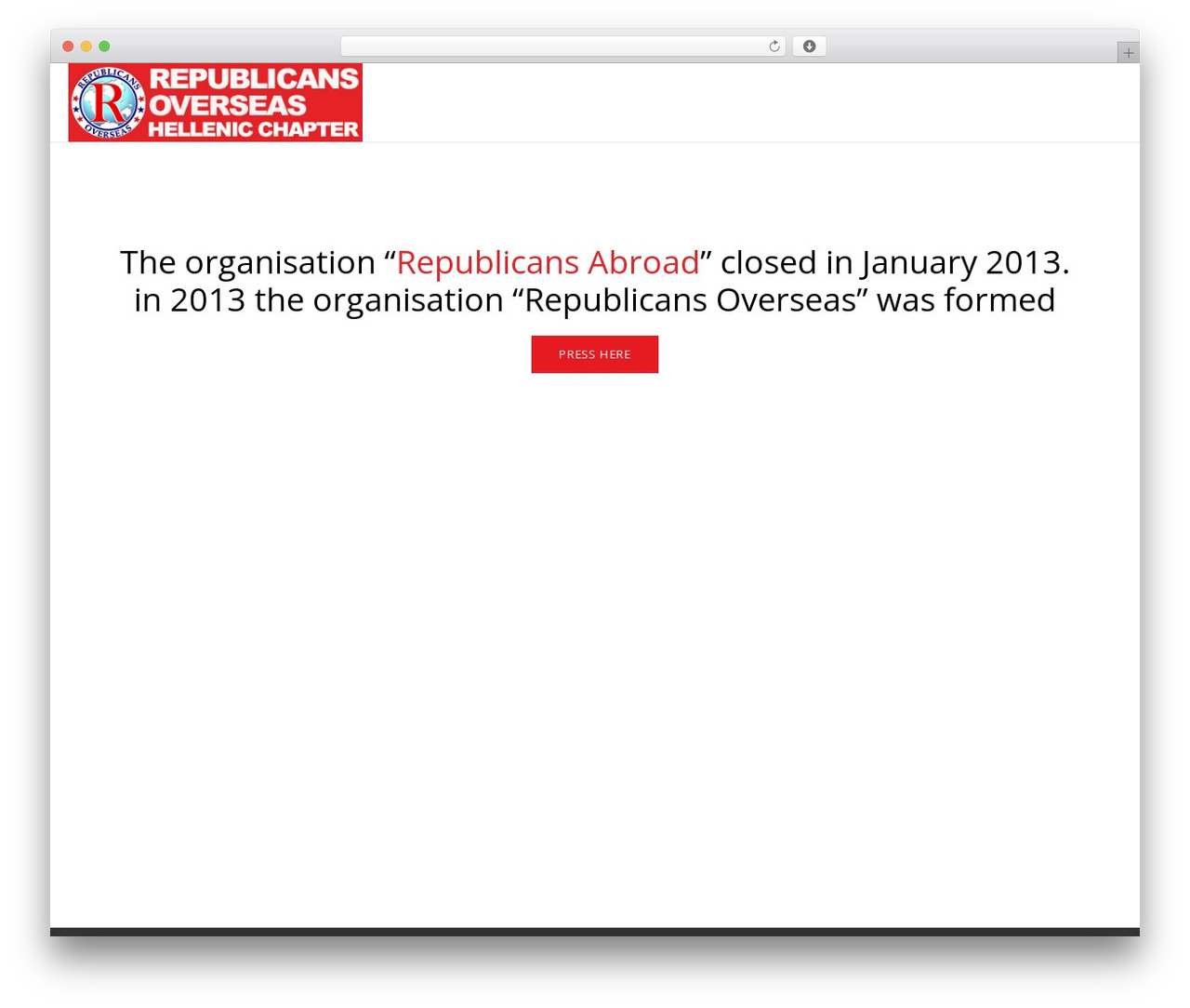 DFD Native WordPress theme - republicansabroad.gr