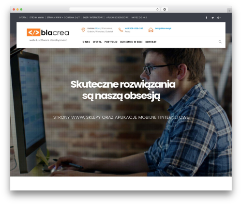 EasyWeb theme WordPress - blacrea.pl