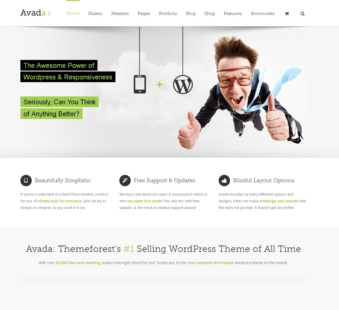 Fescoe WordPress theme by Whileam