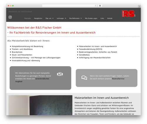Hello Elementor WordPress theme - rsfischer.de