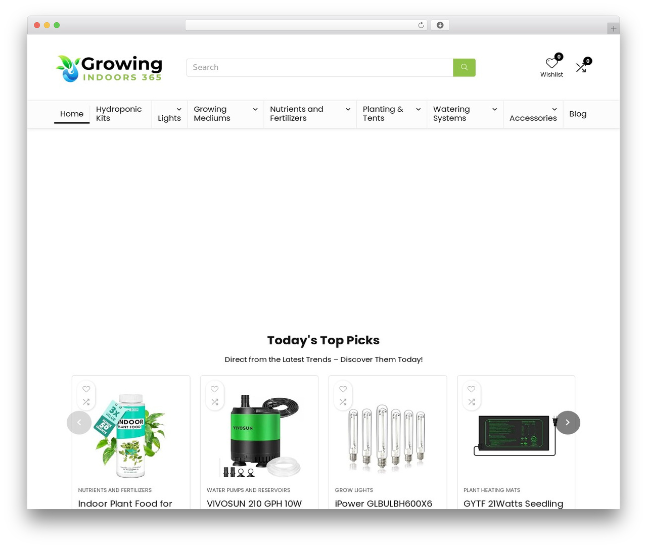 Rehub theme WordPress ecommerce theme - growingindoors365.com