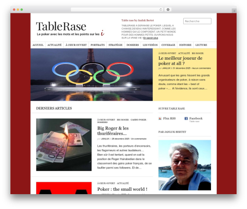 Sight theme WordPress - tablerase.fr