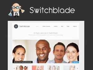 Switchblade theme WordPress by WPScientist