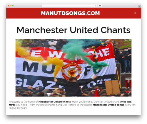 Tancho WordPress theme - manutdsongs.com Tancho WordPress theme - manutdsongs.com