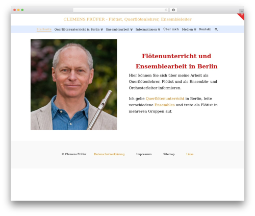 Info box WordPress plugin - floetenlehrer.de