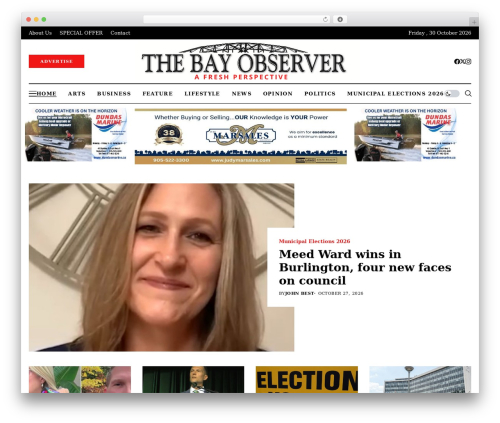 Theme WordPress Wesper - bayobserver.ca