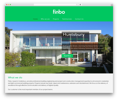 Theme WordPress Worker - finbo.org