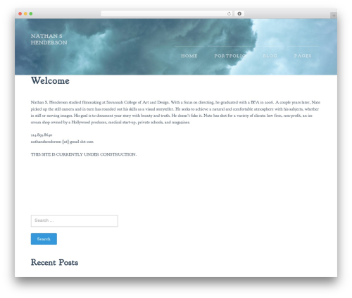 themeworks theme WordPress - nathanshenderson.com