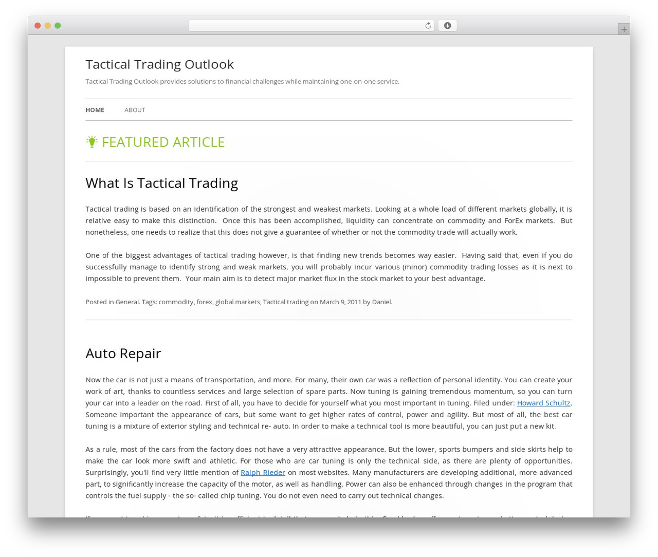 Tiny Forge premium WordPress theme - tacticaltradingoutlook.com Tiny Forge premium WordPress theme - tacticaltradingoutlook.com