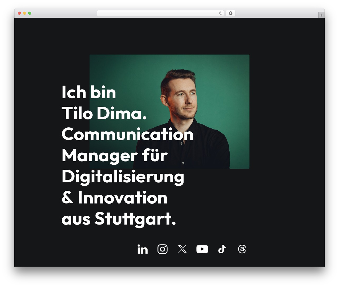 Uncode WordPress video theme - tilo-hensel.de