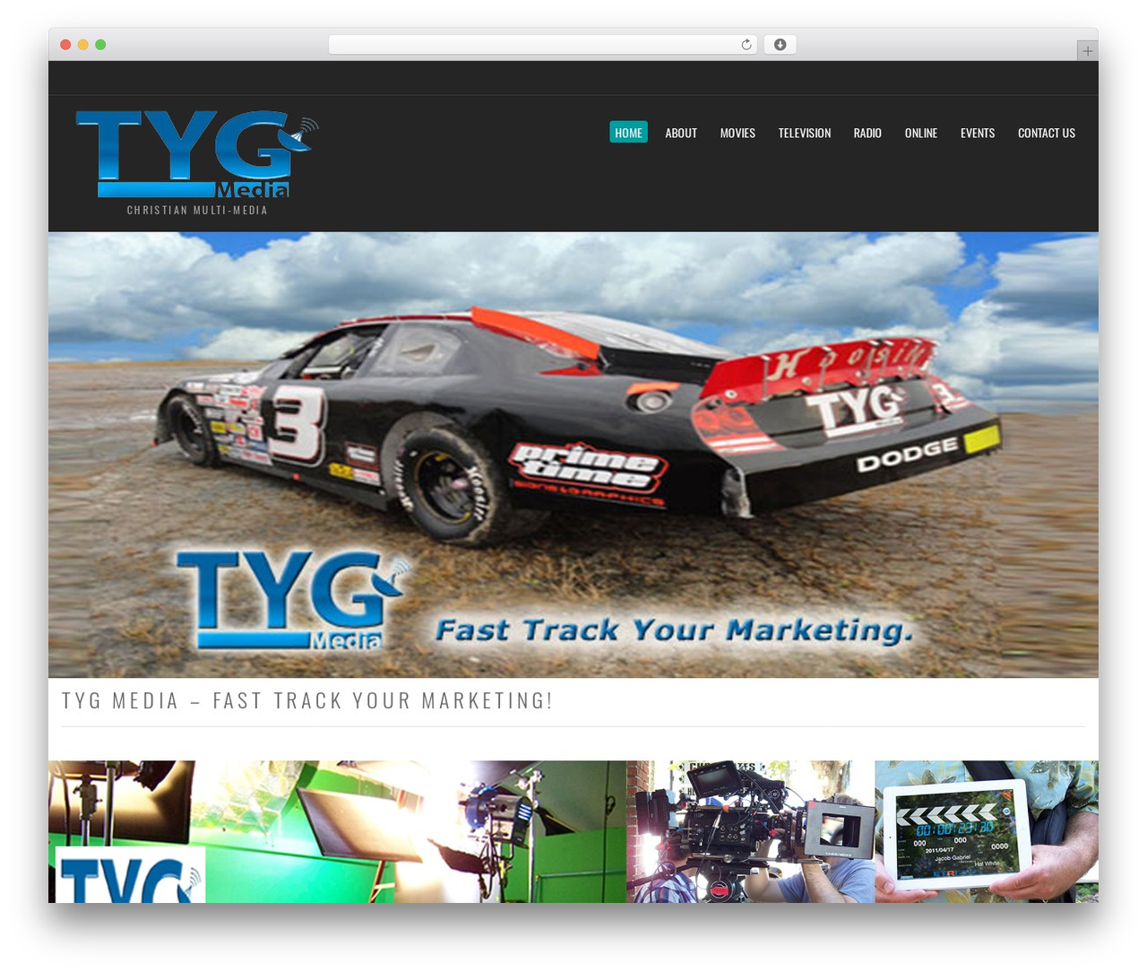 WordPress theme Space9 - tygmedia.com