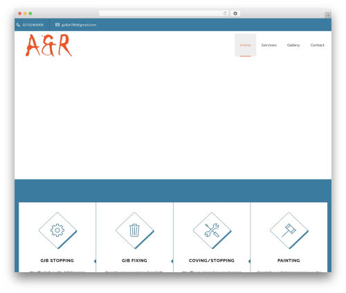 Designthemes restaurant addon WordPress plugin - anrplastering.co.nz