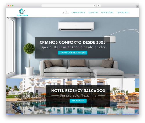 X WordPress theme - flexiclima.pt