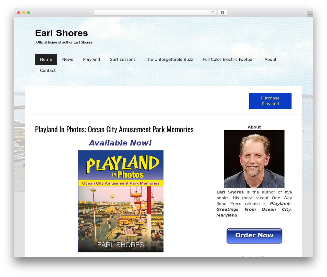 Catch Responsive Pro WordPress theme - earlshores.com