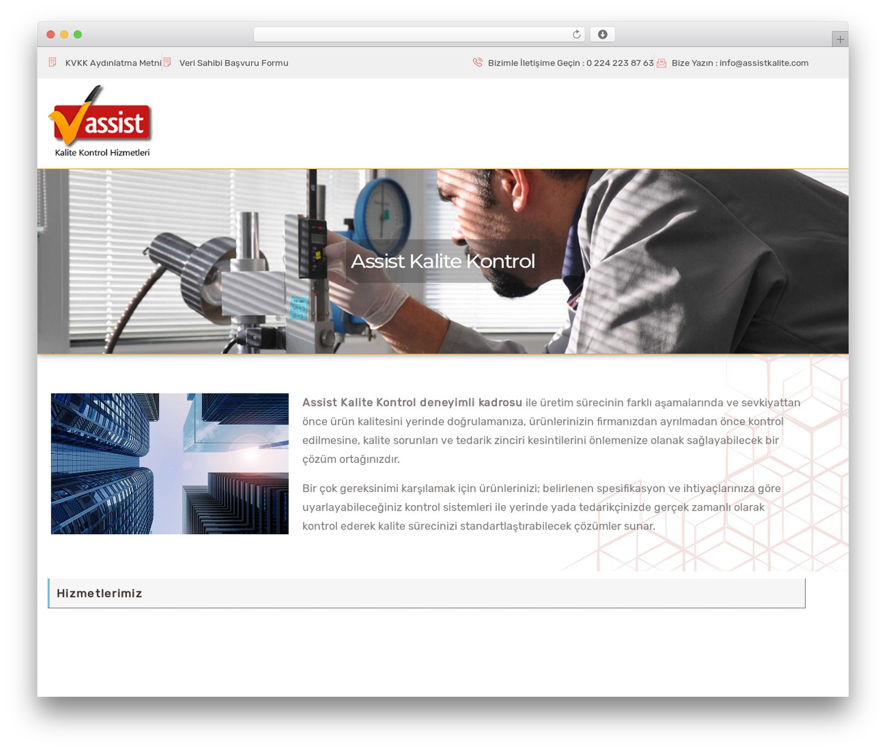 Codesk WordPress theme - assistkalite.com