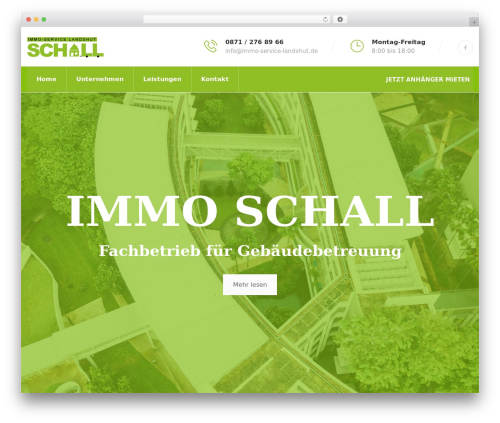 Gardner theme WordPress - immo-service-landshut.de