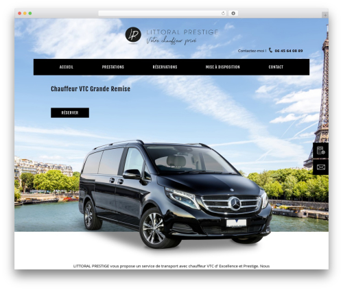 Chauffeur booking system WordPress plugin - littoral-prestige.com