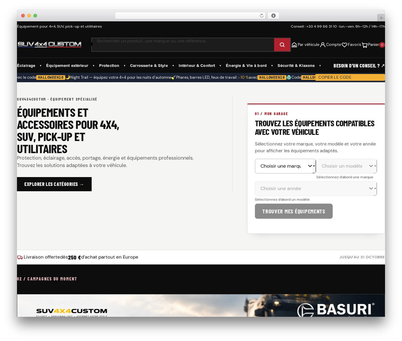 Hello Elementor free WordPress theme - suv4x4custom.com