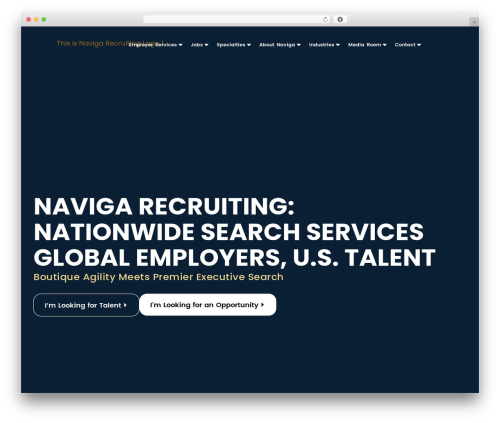 Hello Elementor theme WordPress - www.navigarecruiting.com
