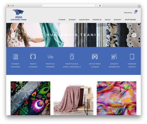 Millenium Studio Theme WordPress theme - tkaninyania.pl