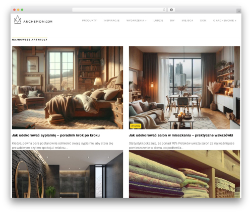 WordPress theme Madison - archemon.com WordPress theme Madison - archemon.com
