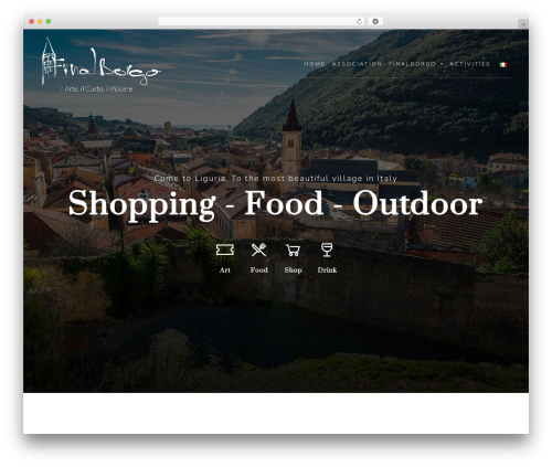 WordPress theme SuperTheme - www.finalborgo.it