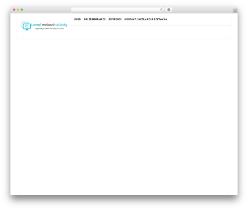 WordPress theme EasyWeb - levne-stranky.cz
