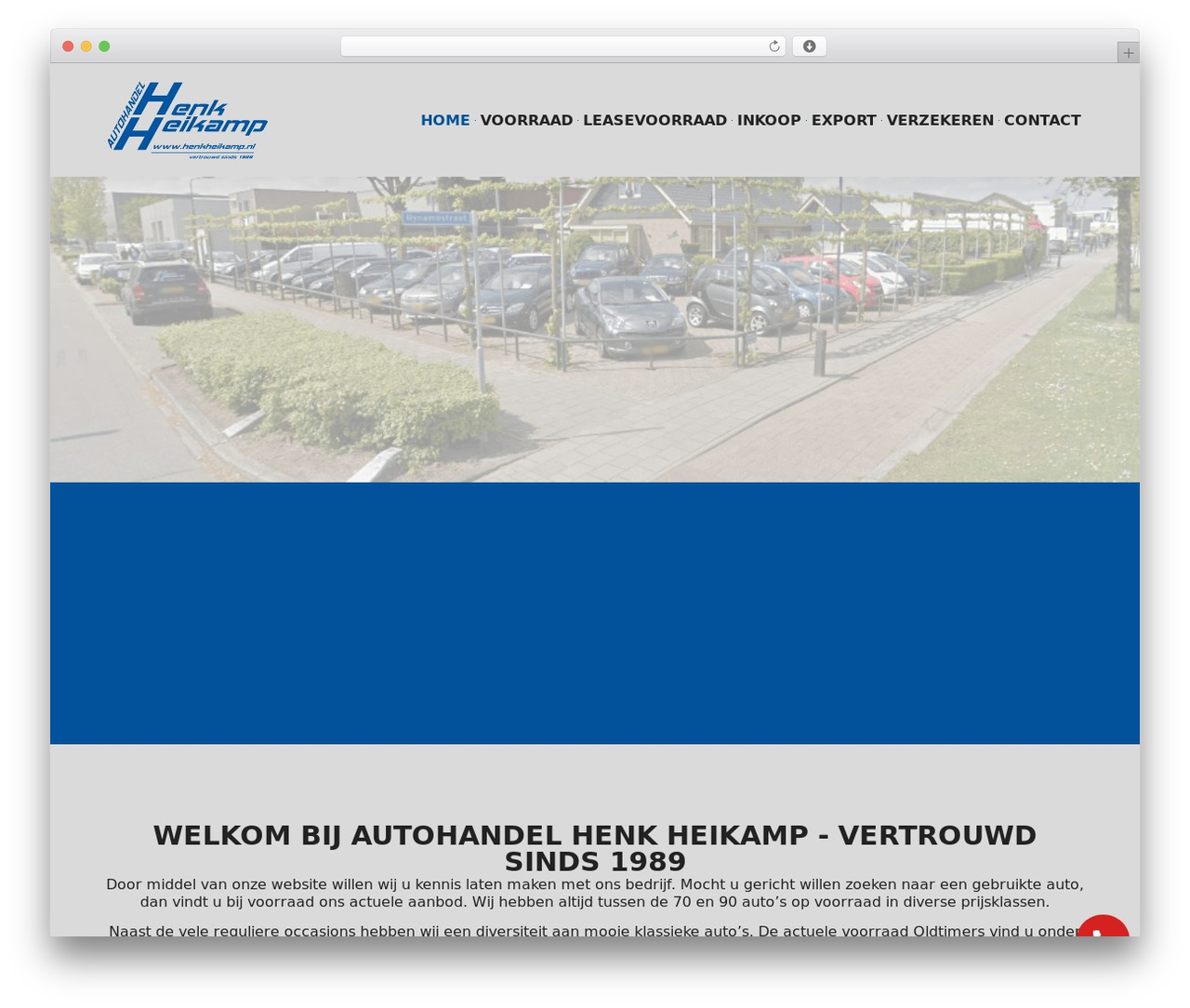 WordPress theme Hello Elementor - henkheikamp.nl