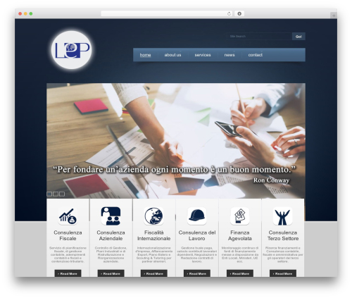 WordPress theme WordPress Theme 1447 - lorenzinipartners.com