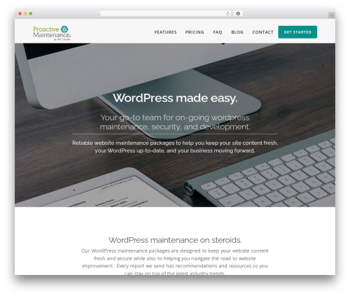 Alt Creative Theme based on PicoStrap5 theme WordPress - proactivewp.com