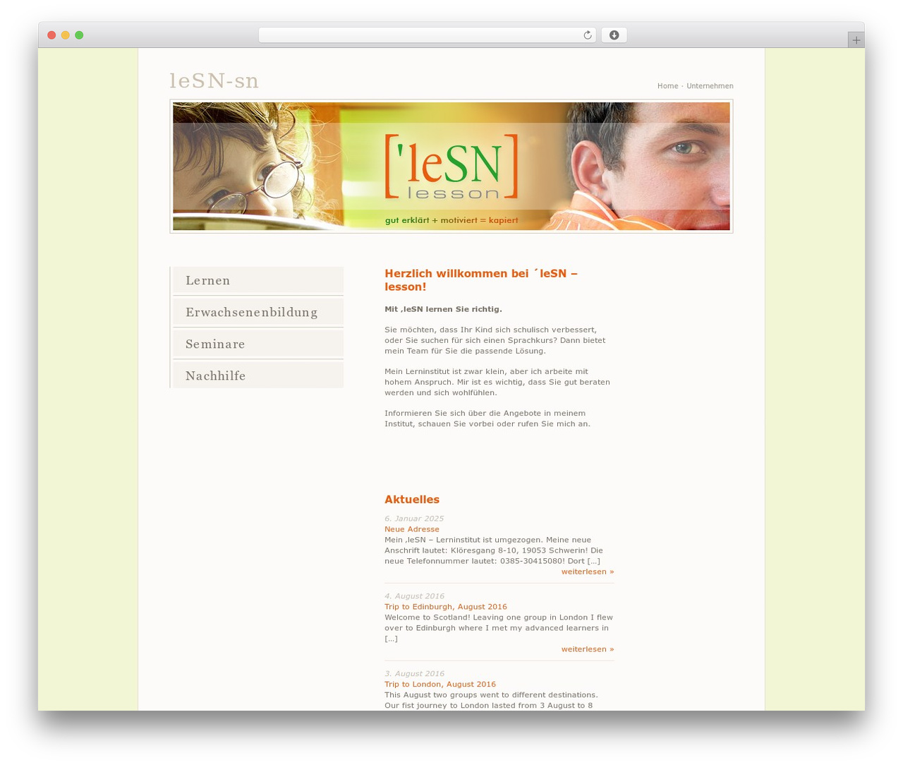 Basic WordPress theme - lesn-sn.de Basic WordPress theme - lesn-sn.de