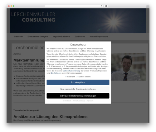 Best WordPress theme Coller Pro - lerchenmueller-consulting.com