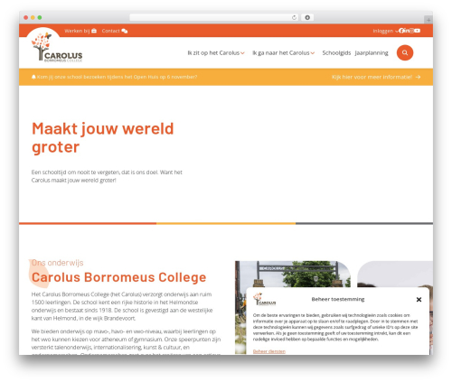 BootScore WordPress theme - carolus.nl