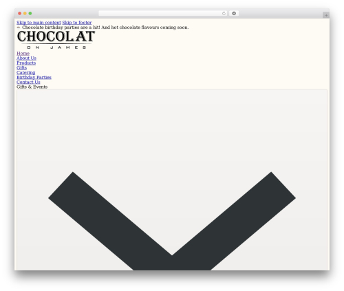 Windpress WordPress plugin - chocolatonjames.com