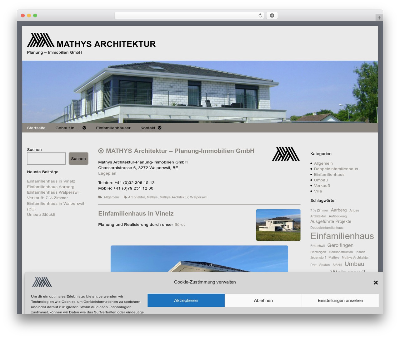 inkblot-child WordPress theme - architektur-mathys.ch