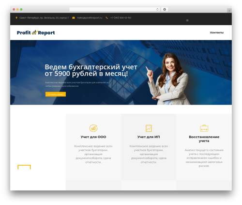 Theme WordPress Amwal - profitreport.ru