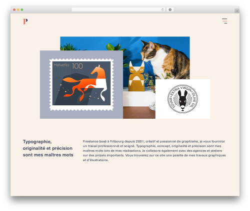 Theme wp_test2018 WordPress theme - patrickmagnin.com