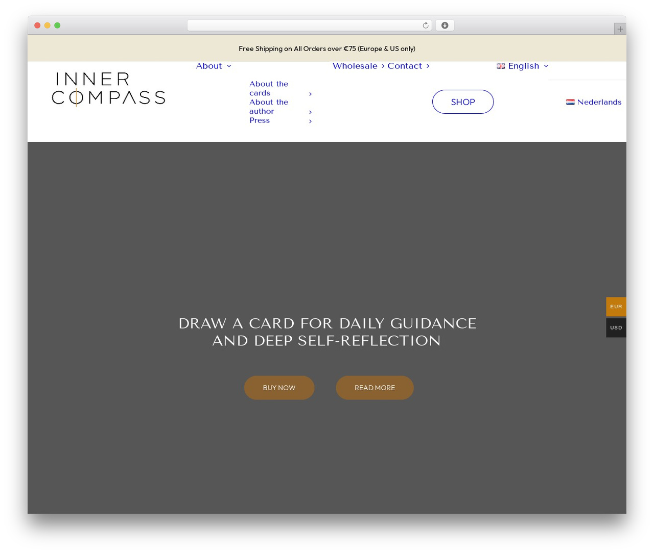Uncode Child theme WordPress - innercompasscards.com Uncode Child theme WordPress - innercompasscards.com