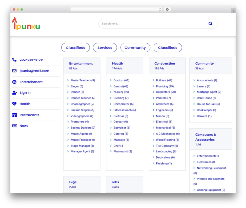 Classified Listing – Classified ads & Business Directory Plugin (classified-listing) free WordPress plugin - ipunku.com