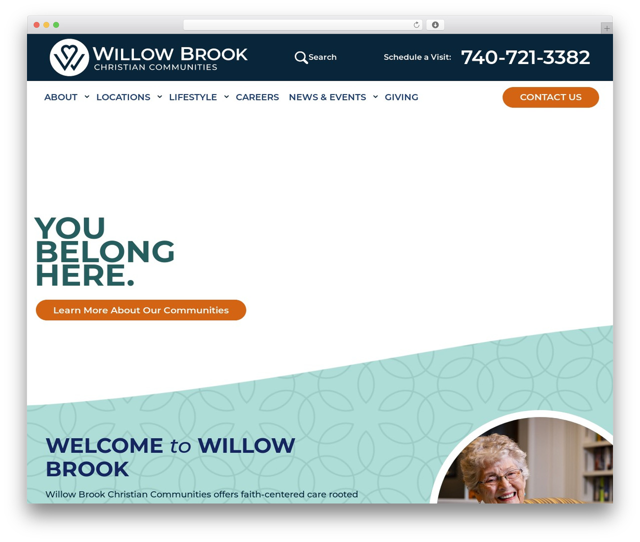 WordPress theme WILLOW BROOK - willow-brook.org
