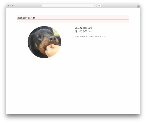 wp-dcafe WordPress website theme - otomo.click