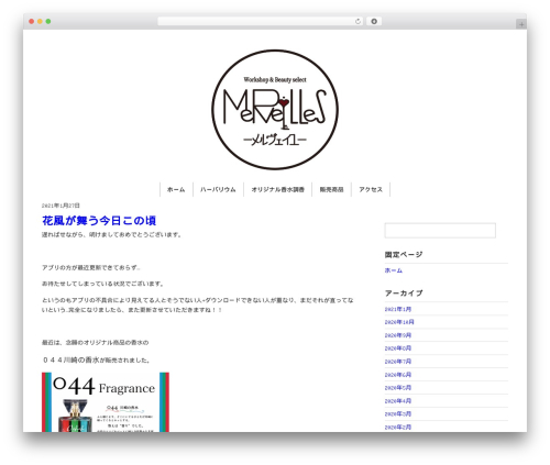 WP theme Themify Basic - merveilles2018.com