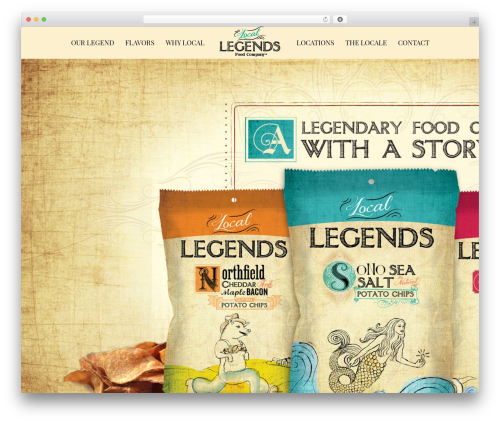 Pure social icons WordPress plugin - locallegendsfood.com